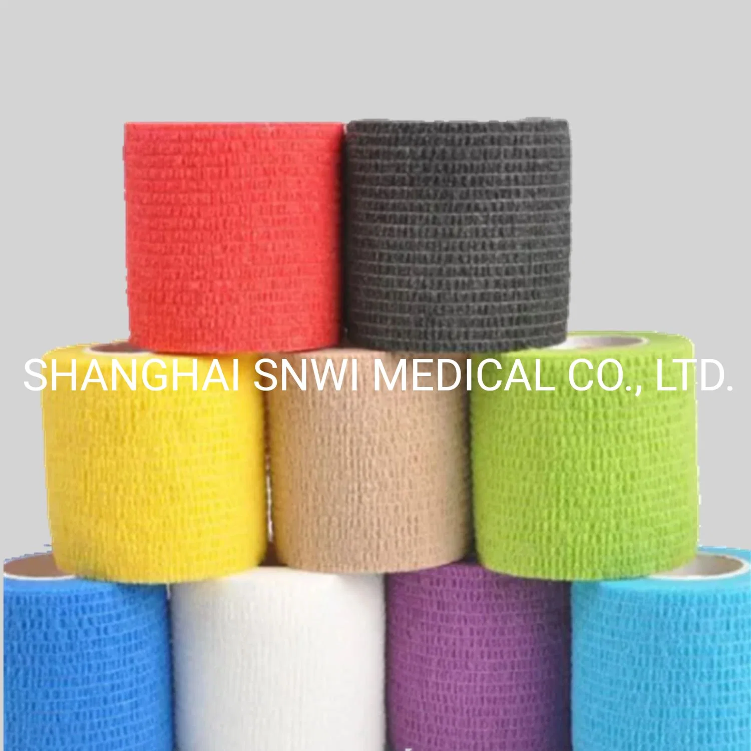 Surgical Dressing Non Woven Cohesive Bandage Wrap Finger Bandage with CE ISO Approved