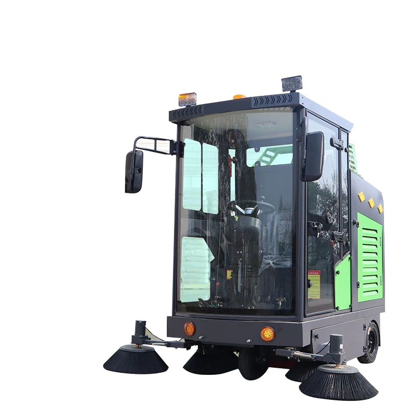 Electric Automatic Driving Road Warehouse Floor Dust Cleaning Machine Sweeper