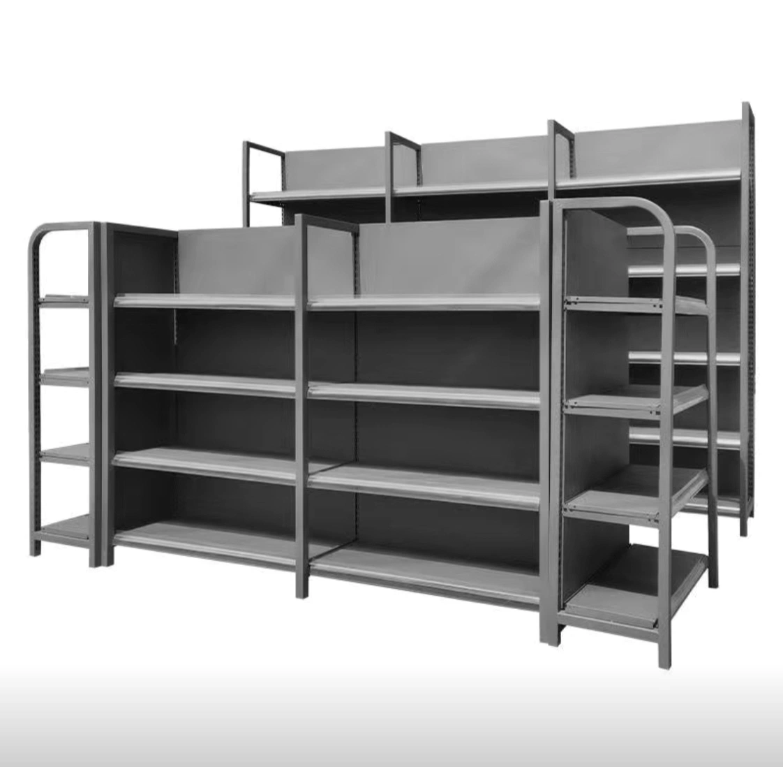 Wholesales Hot Sales Grocery Metal Display Rack Supermarket Shelving Store Fixture