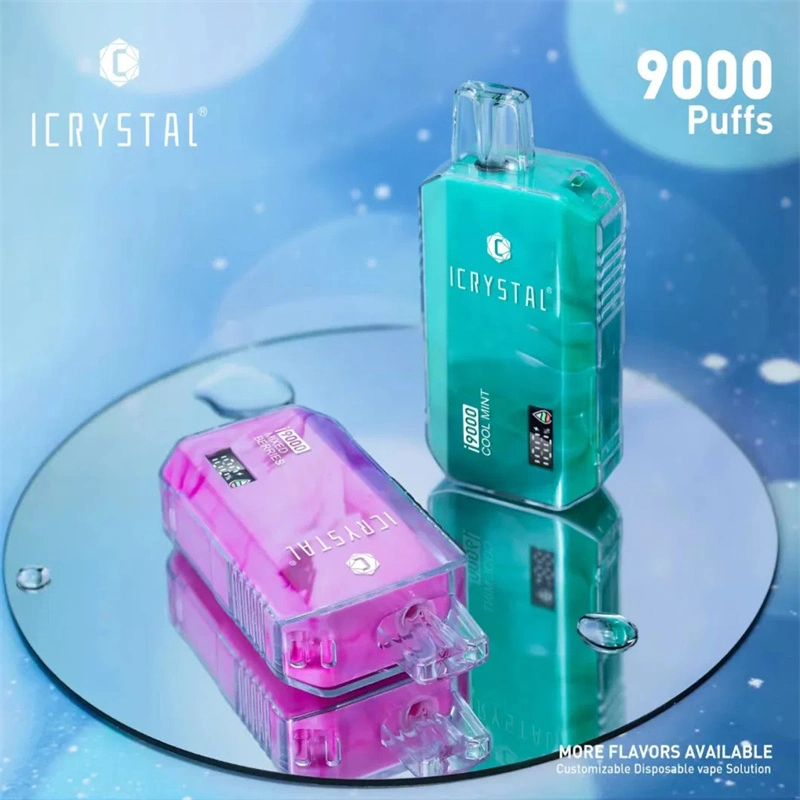 En Stock barato VAPE ICrystal 9000 Puffs E Cigarette