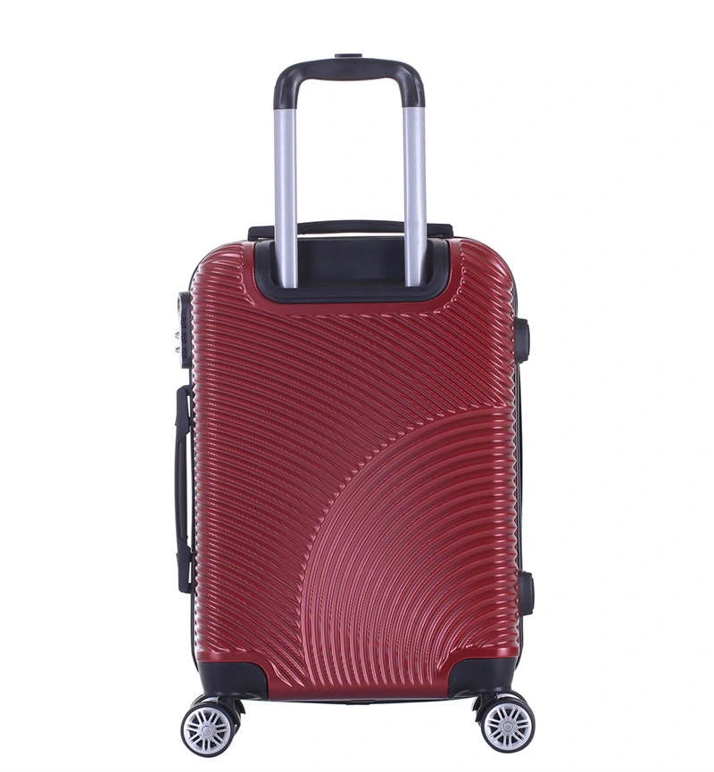 Best Selling Silent Spinner Wheels Glossy PC Trolley Luggage Travel Bag (XHA162)