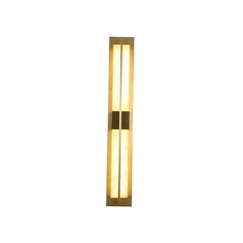 2022 Outdoor Waterproof Copper Garden Courtyard Home Light Modern Landscape LED Outside Wall Light