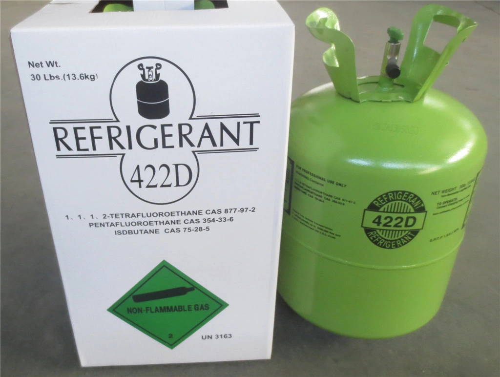 Mejor pureza congelando el gas refrigerante R507/R507A gas para la máquina de hielo