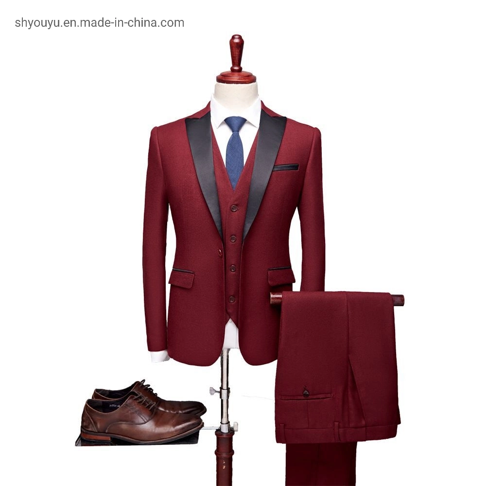 Apparel Clothing Bespoke Suit Coat Pant Tuxedo Wedding Suit Business Men Suit