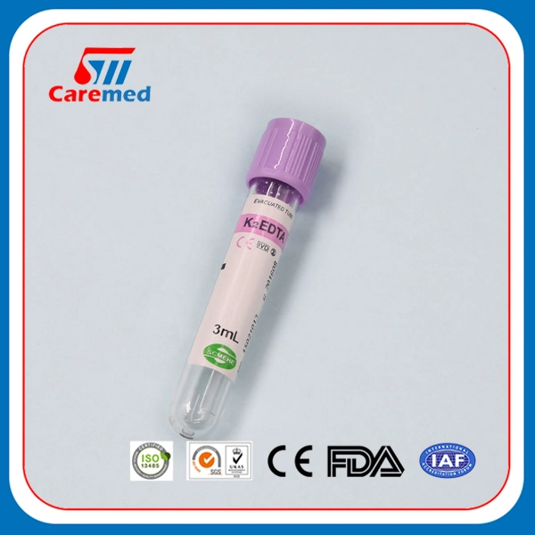 13*75mm Black Cover EDTA Blood Tube