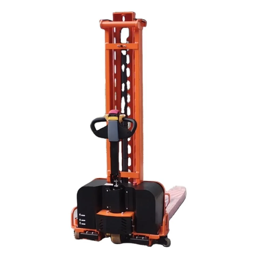 Andylift Zts-10f 1000kg Capacity 0.8m-1.6m Lifting Height 48V/25ah Lithium Battery Full Electric Self-Loading Stacker