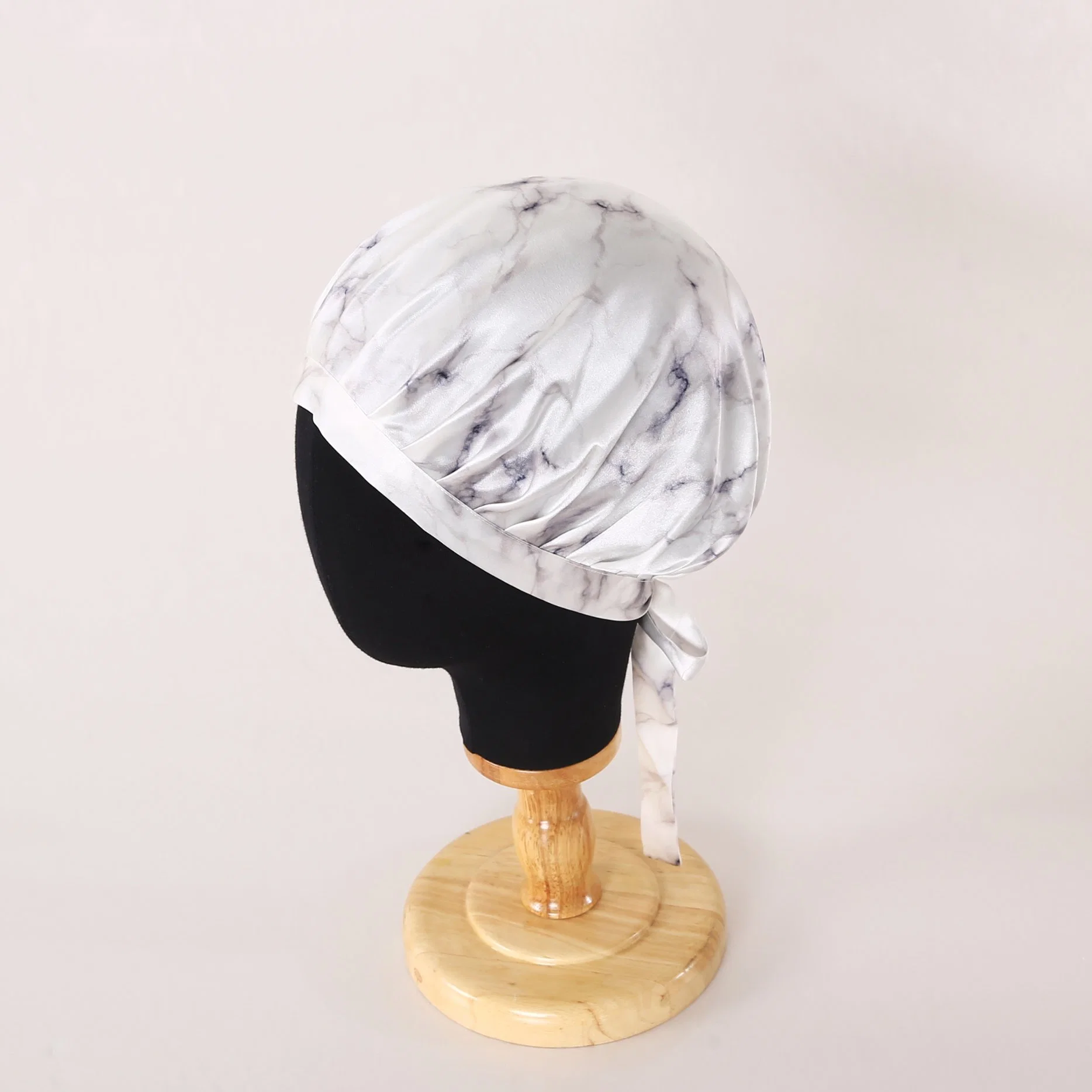 Echte Seide Kopf Wrap Schlaf Haar Haube Schwere Seide Turban