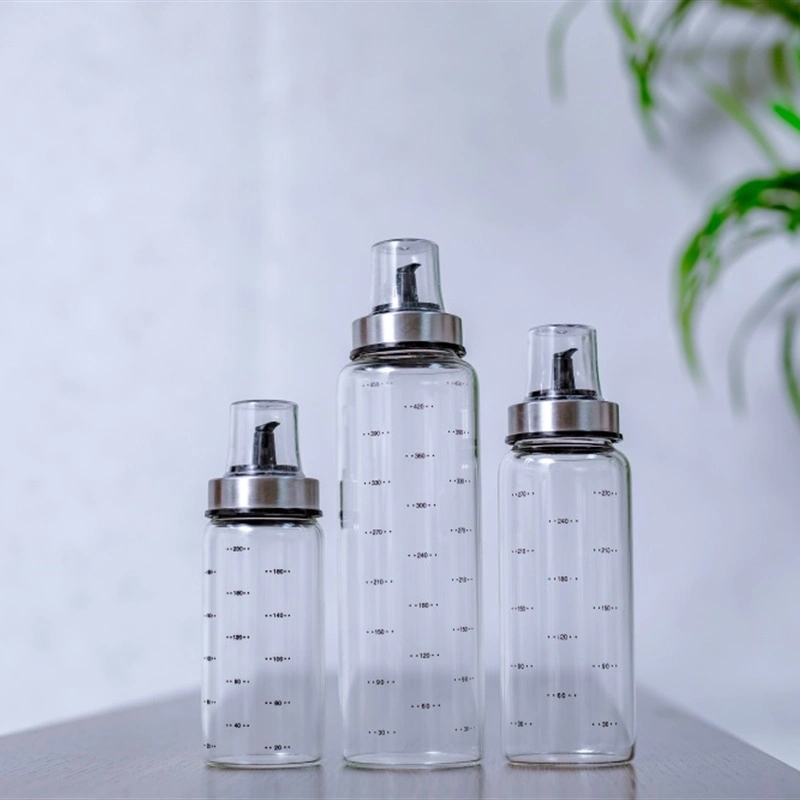 Hot Selling High quality/High cost performance Different Sizes Borosilicate Glass Oil Pot Bottle