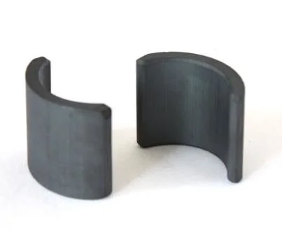 China Fornecedor Y30h magneto de ferrite em forma de arco para o Motor