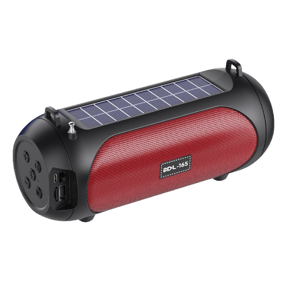 Outdoor Solar Portable Sound Wireless Speaker with RGB Light