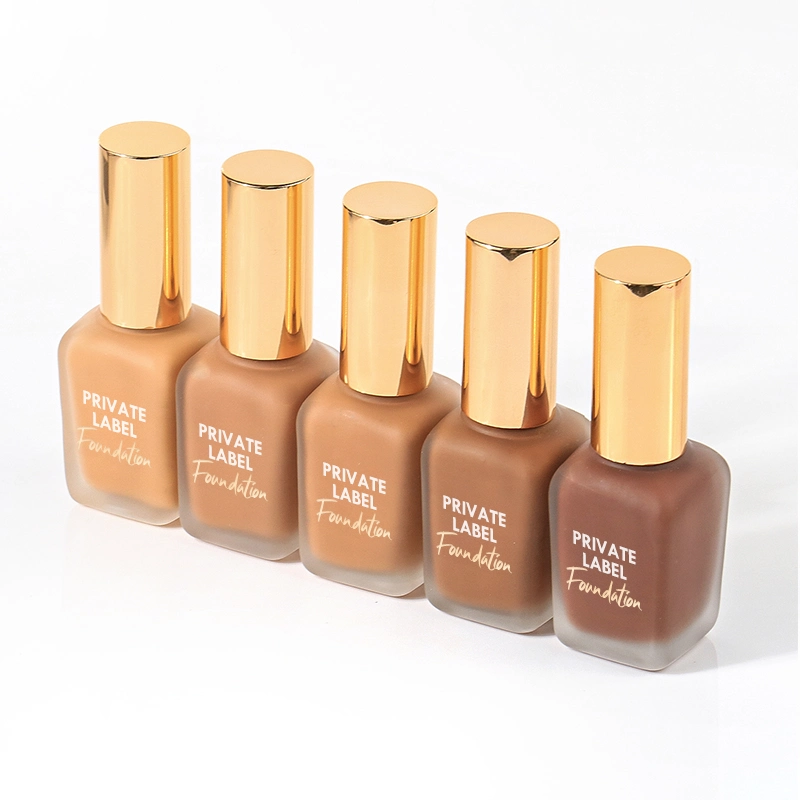 Liquid Foundation OEM Kundenspezifisches Logo Kosmetische Herstellung Make-up Foundation