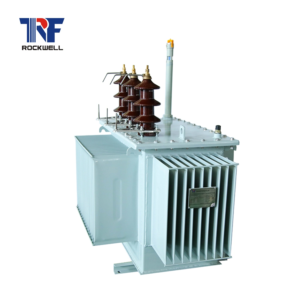 Transformador de potencia sumergido en aceite de baja pérdida de 150 kVA 35 kV