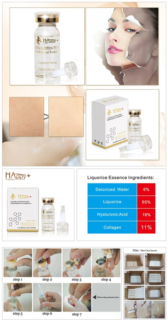 OEM Safe Herbal Facts Delivery Happy+ Azelaic Acid Skin Care Oil-Control Serum Facial Treatment Product