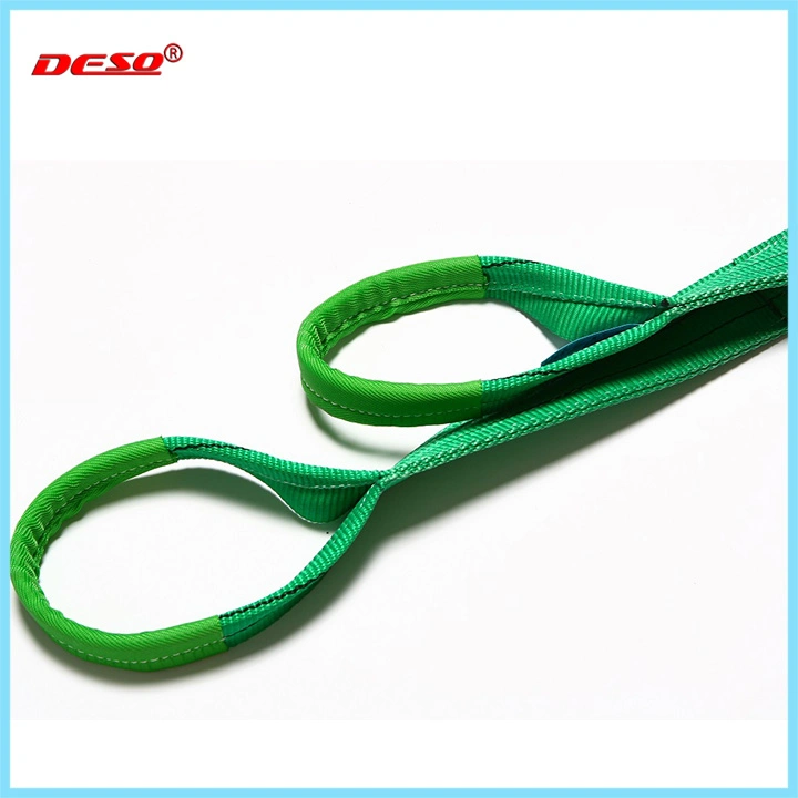 Anti-Corrosion Flat Polyester Woven Webbing Sling 2 T with High quality/High cost performance 