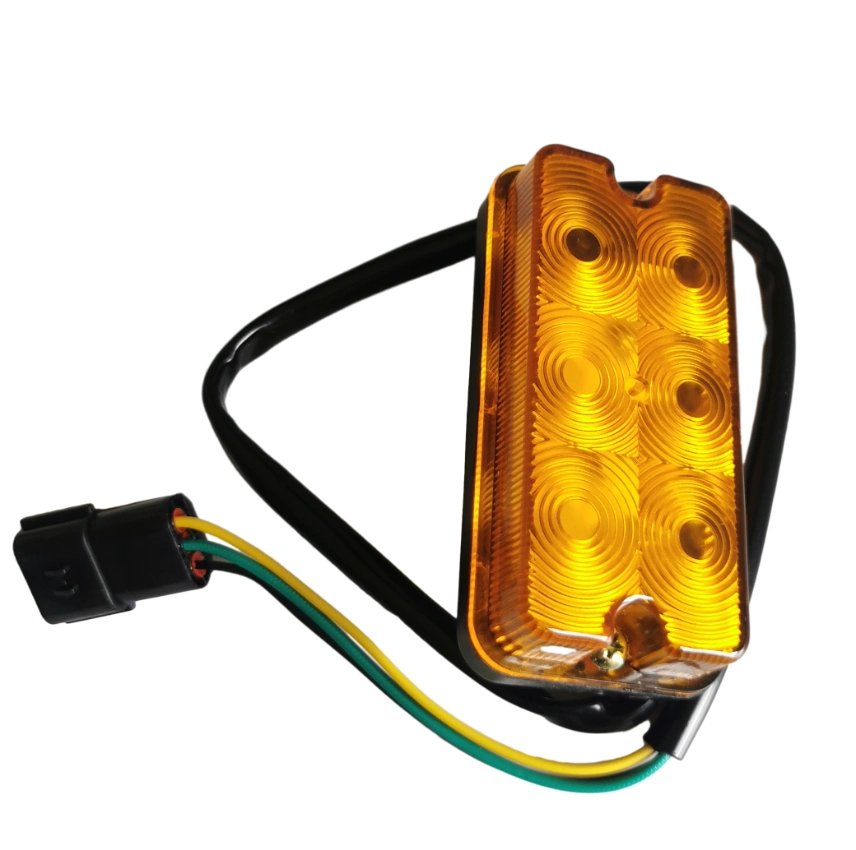 Electric Forklift Parts LED Turn Lights Yellow Lamp Security Warning Light