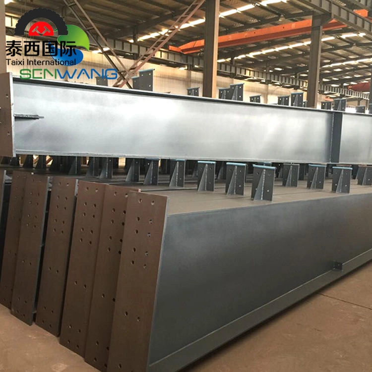 Customized Steel Structural Building Engineering Components H-Shaped Steel Beams and Columns