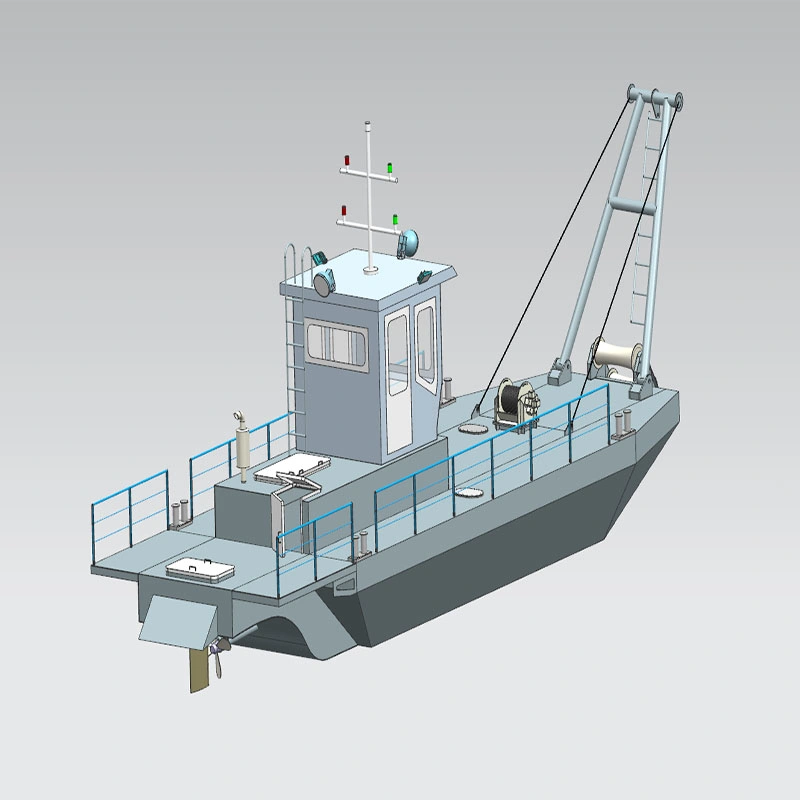 Commercial Work Boats Hydraulic Sea Jack-up Barge for Platform Dgwb300