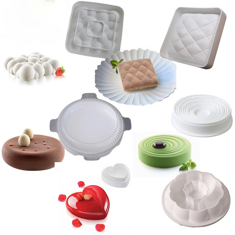 Custom Wholesale/Supplier Recyclable 3D Cake Soap Candle Silicon Mold Making