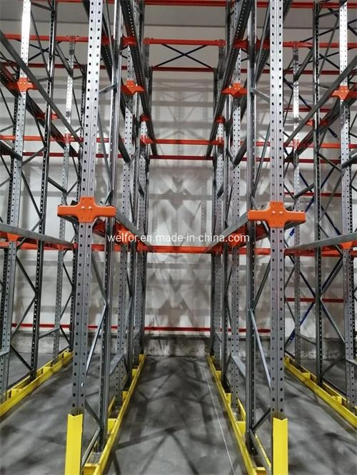 Push Back Drive in Rack Mobile Racking System for Rack Shelf Shelves