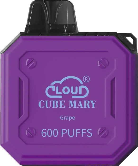 Factory Price Disposable Vape Cloud Cube Mary 600 Puffs Wholesale Best Price Mini Ecig Good Taste High Quality Mini Vape Pods