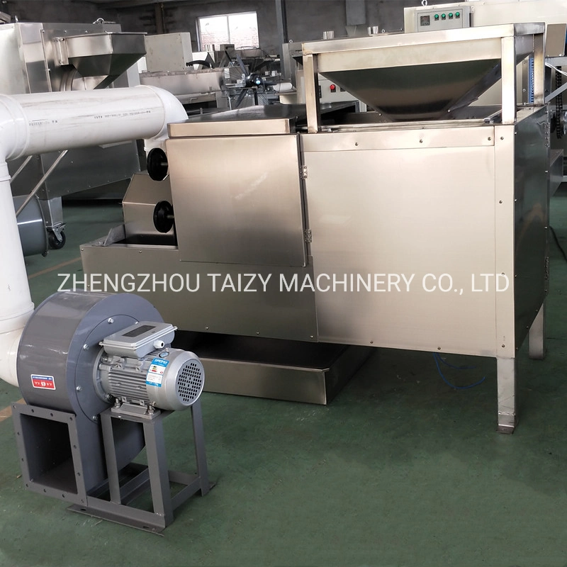 Automatische Kakaobohnenpeanut Peeling Maschine Peanut Half Breaking Maschine