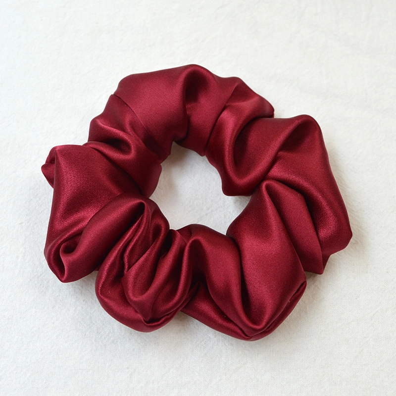 Soie Hair Ring 5cm French Retro Hairband 19mm/22mm100% Mulberry Silk Accessoires pour cheveux