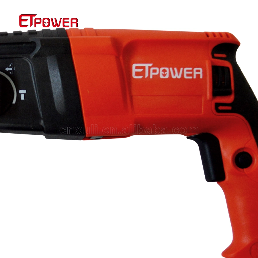 Etpower Big Capacity Durable Service Electric Hammer Demolition 26mm Drilling Rotary Hammer Drill