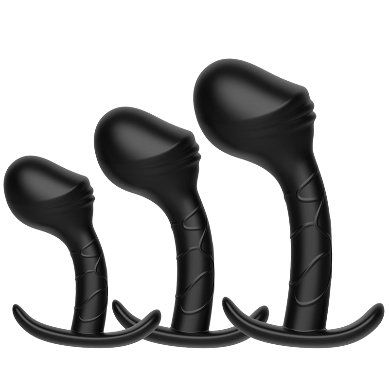 3 PCS Set Sex Anal Toys silicona Sex Toys Adulto Señora Gay macho próstata Anal tapón