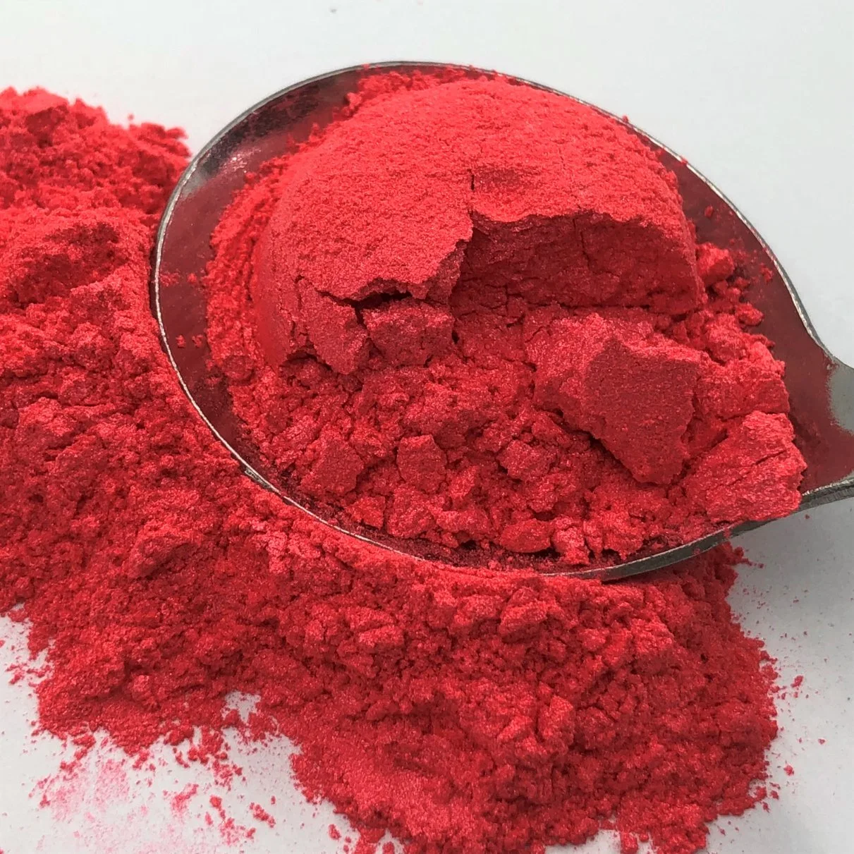 Mica Magic Red Plastic Mica Powder P416 Pearlescent Pigments Coating Powder