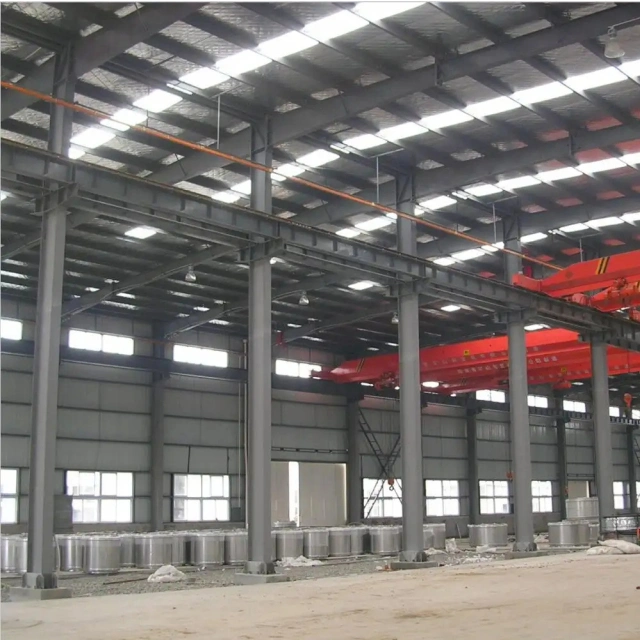 Готовые/сборные промышленные фабрики хранение/Hangar Металлическая рама Строительство Склад сталь Семинар по построению структуры для экспортной установки