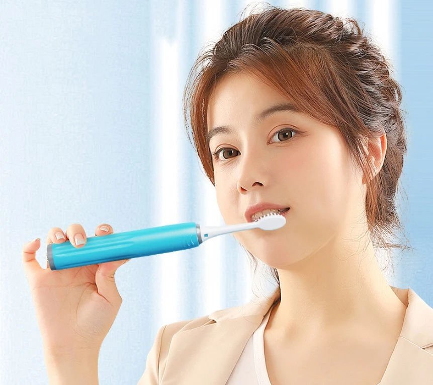 Household Vibrating Soft Bristled Toothbrush Battery Automatic Ultrasonic Adult Electric Toothbrush
