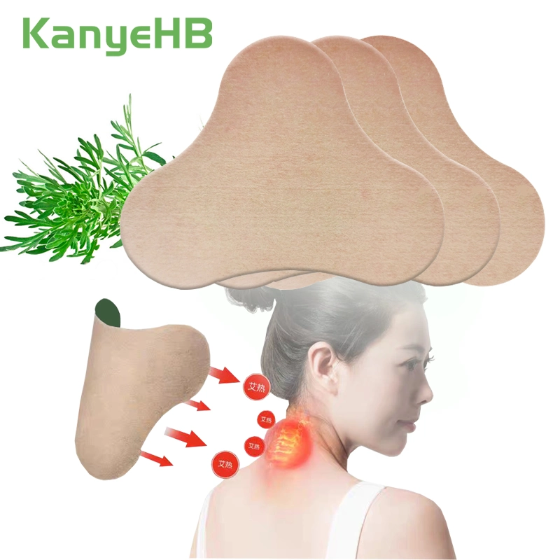 Fast Effective Chinese Herbal Hot Moxibustion Plaster Neck Pain Relief Patch