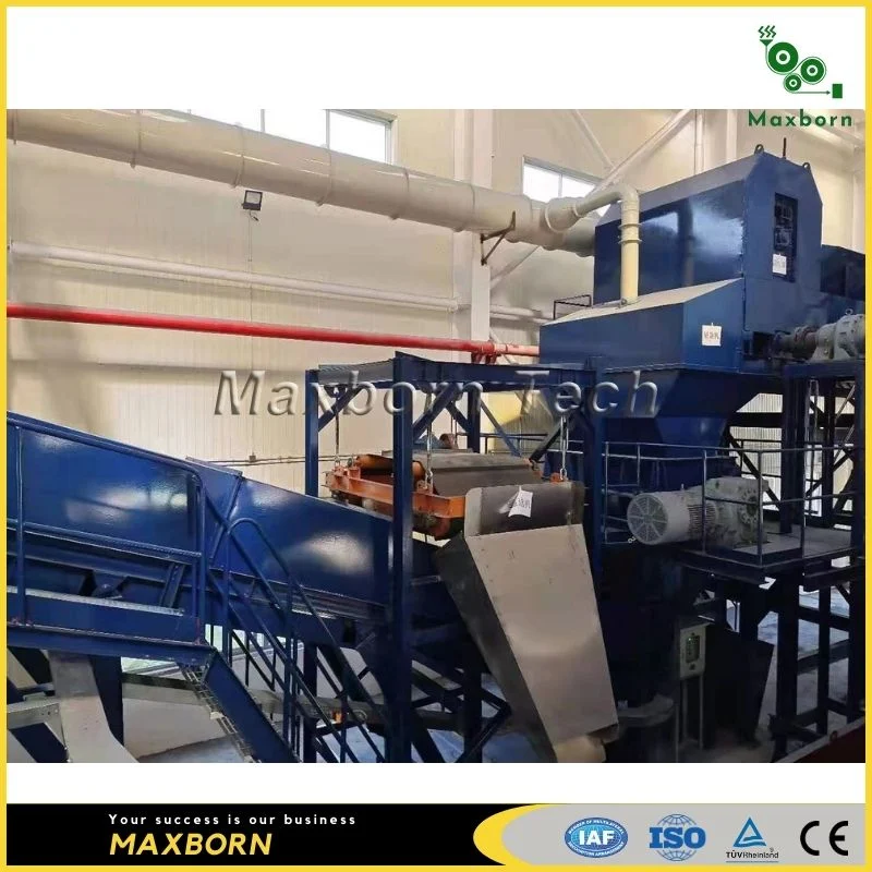 Automatic Household Garbage Msw Sorting and Granulating for Recycling