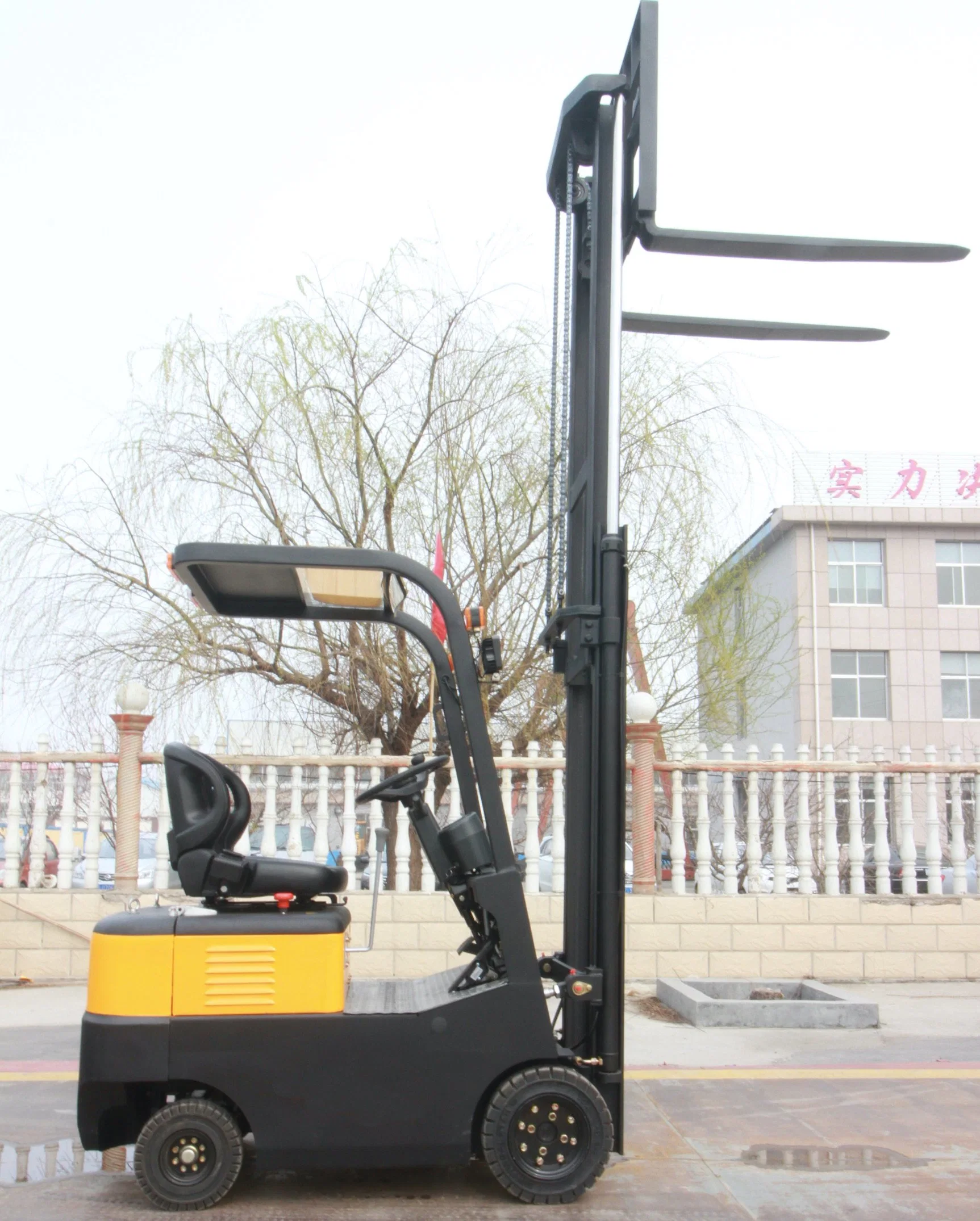 Hang Cha Mirco New Type 1000kgs Electric Stacker Forklift