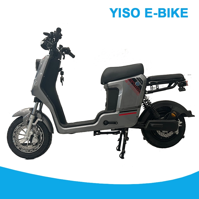 2023nuevo barato mejor Scooter motocicleta eléctrica adulto en dos ruedas con pedales 250W 800W Scooter eléctrico Ebike de plomo ácido
