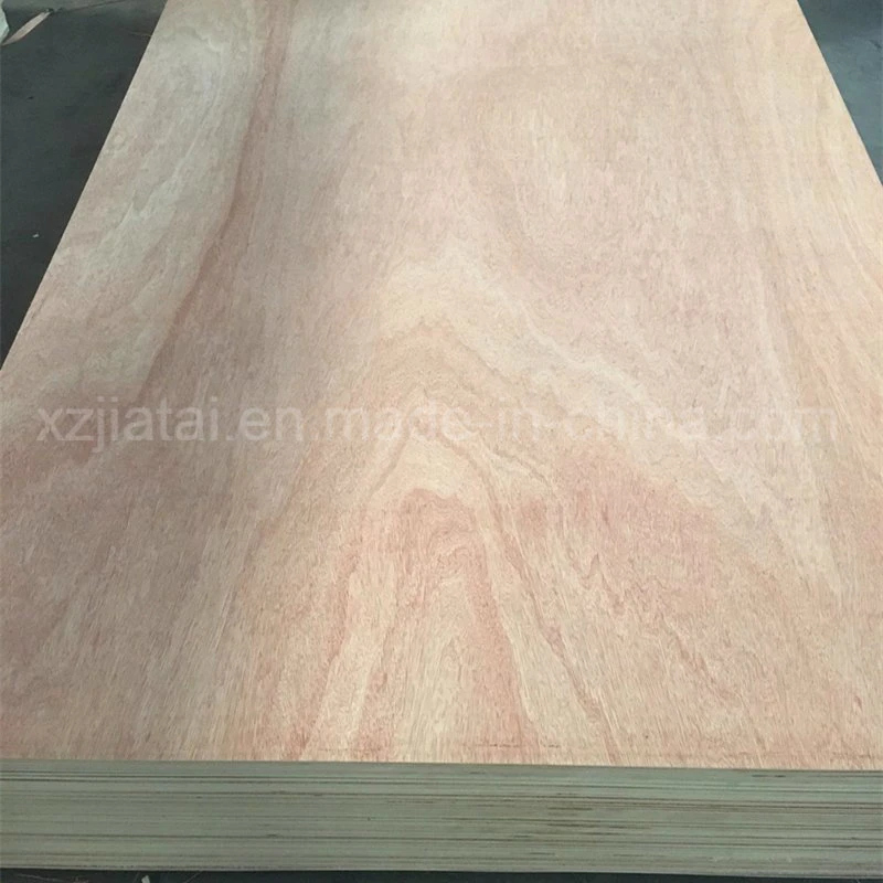 1220*2440mm de la madera la madera frente/espalda Okoume para muebles de madera contrachapada comercial