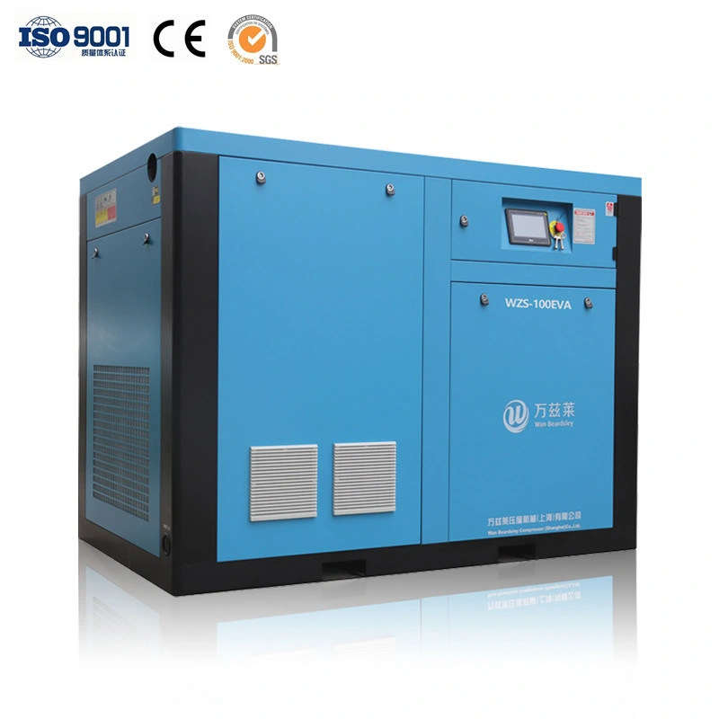 Industrial 15kw~75kw Ingersoll Rand Permanent Magnet Variable Speed Direct Driven Rotary Screw Air Compressor with CE, Energy Efficiency Level 1, OEM