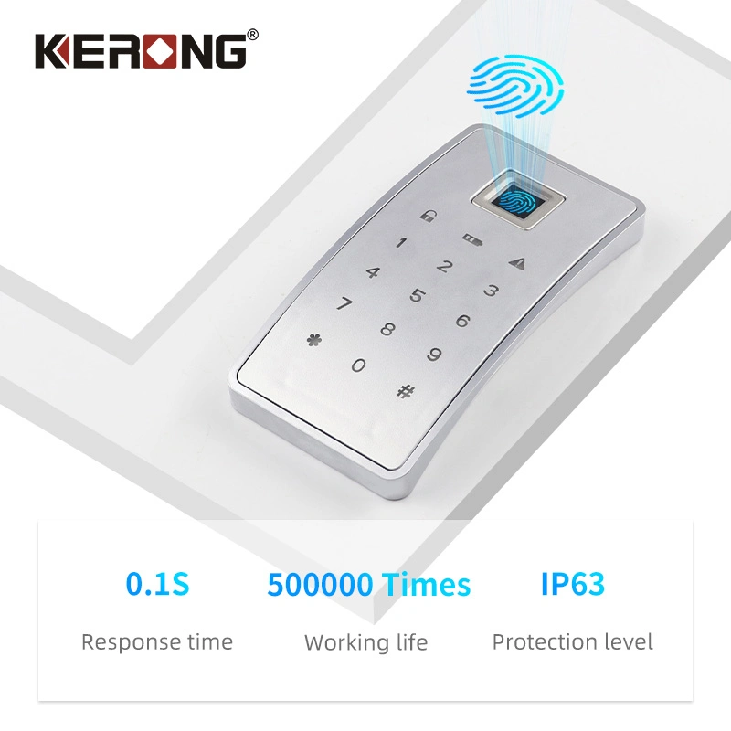 KERONG Smart Fingerabdruck Passwort Sauna SPA Sports Center Fernbedienung Club Kleiderschrank Schrank Schloss