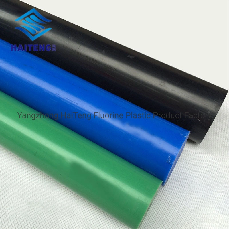 Self Lubricating Blue MC Oil Nylon Rod with Custom Size Cast Nylon Bar Black Ploymide Hollow Pipes