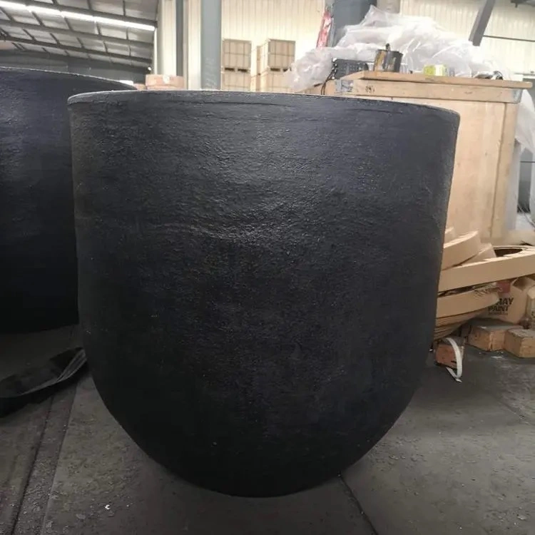 Sic Graphite Crucible Used for Low to Medium Frequency Induction Furnaces Melting