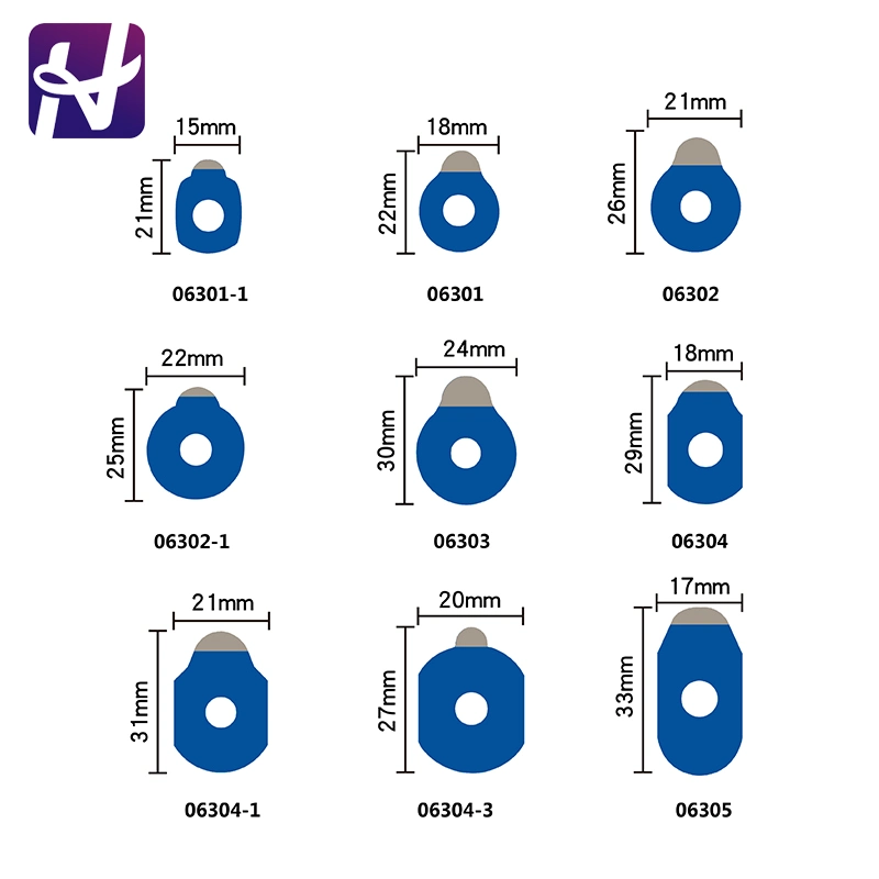 Hydrophobe Pads Mit Linsensperre/Rutschfeste Pads