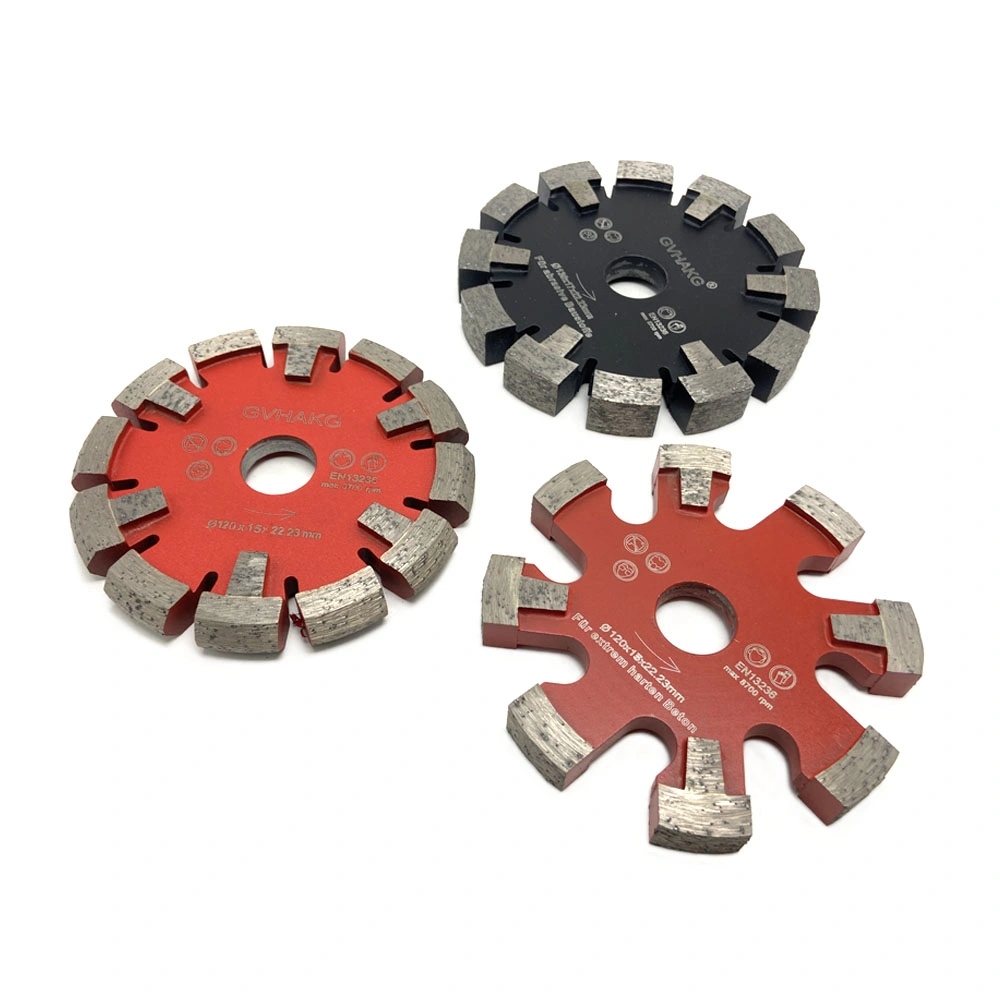 125mm 17mm Hard Concrete Granite Floor Tuck Point Diamond Saw Blades for Underfloor Heating Milling Machine