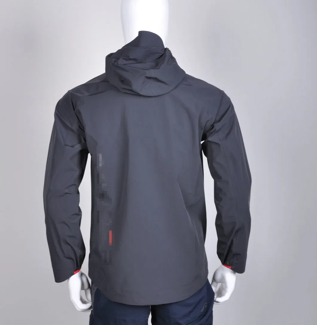 Última chaqueta de sudadera con capucha de media cremallera a color personalizado de invierno Para hombres Windbreaker