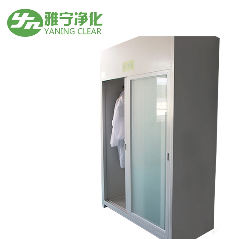 Yaning Powder Coating Steel Cleanroom Wardrobe for Clean Room Clothings