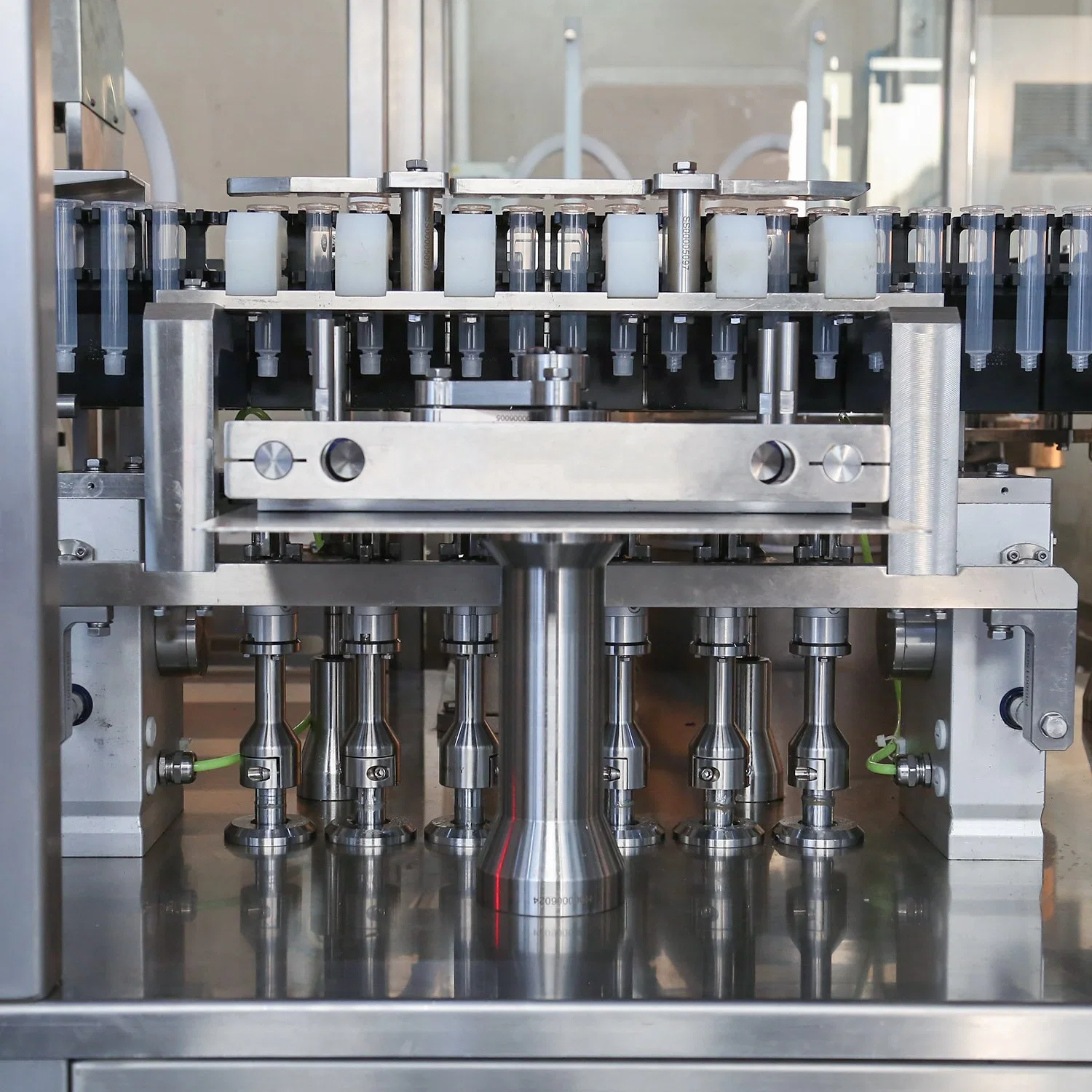 Máquina de llenado de jeringa de plástico y máquina de montaje de jeringa de la serie Sryplas Línea PFS