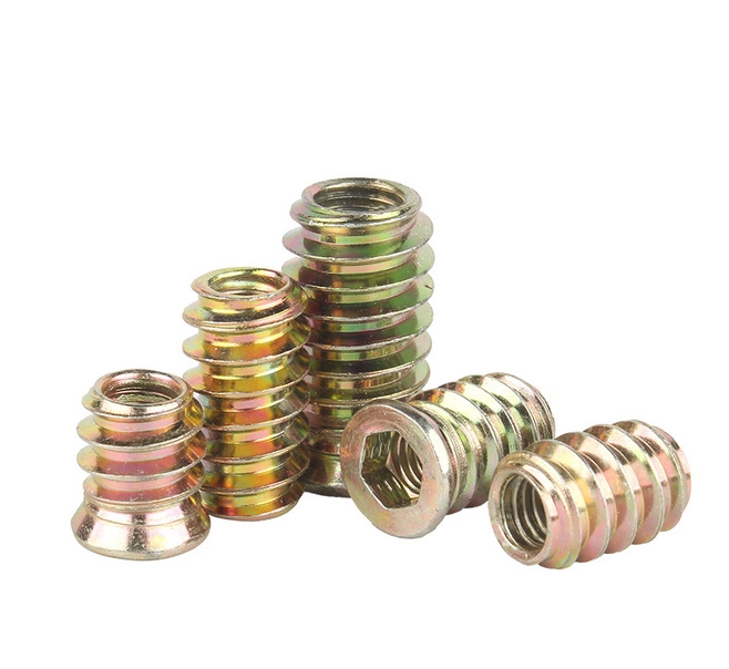 Color Zinc Thread Insert Meson Nut GB6170-86