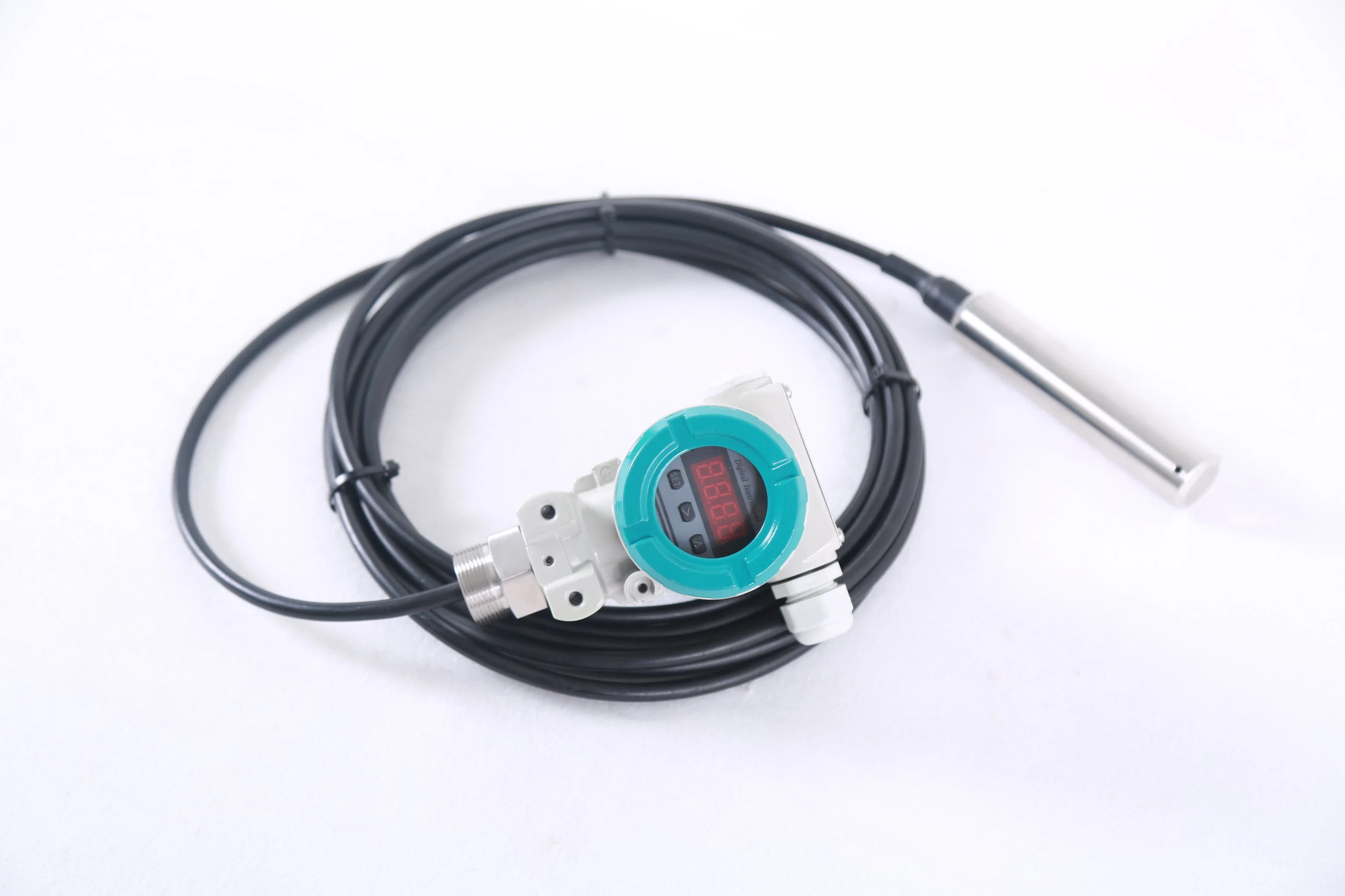 Qyb201 Hydrostatic Liquid Water Level Sensor Transmitter Instrument for Deep Wells/Diving Level 0-200m 4-20mA