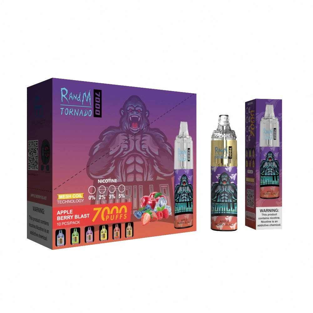 VAPE recargable E Cigarette Fumot Randm Tornado 7000 Puffs VAPE 10000