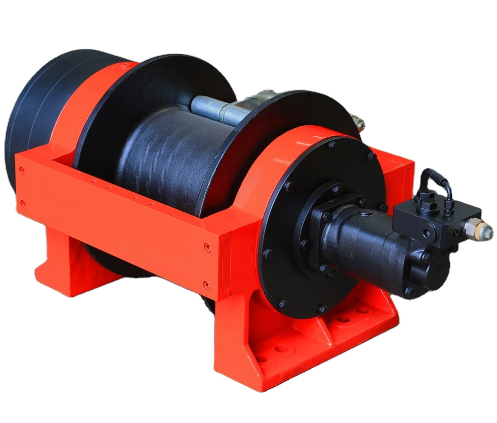 66000lbs 30tons Wrecker Winch Hydraulic Power Winch