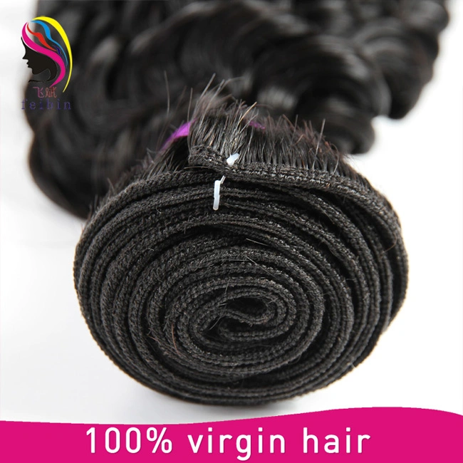 Keine Synthetischen Haar Unverarbeitete Remy Virgin Indian Human Hair Weft